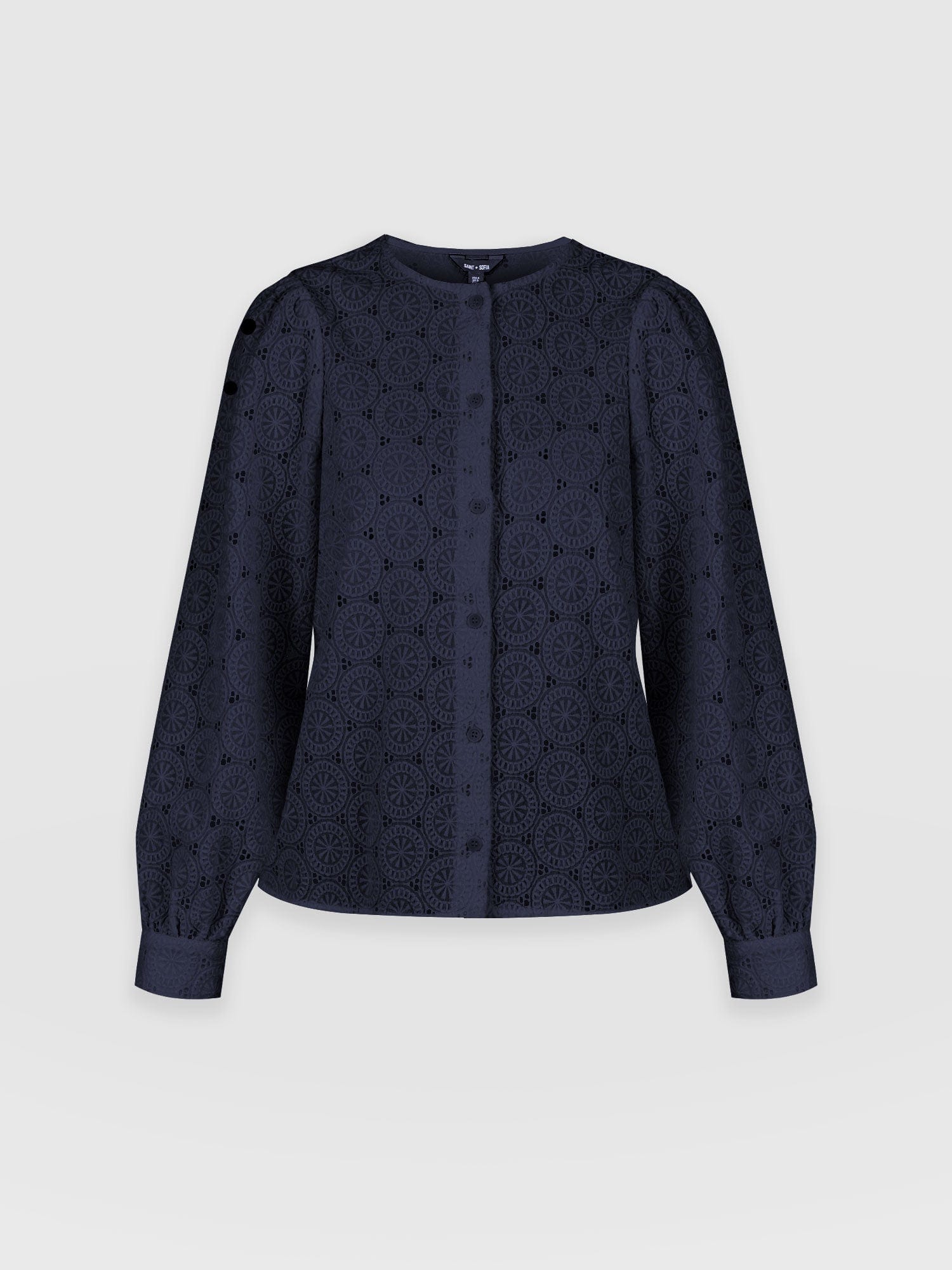Tabitha Blouse - Navy - Women's Blouses | Saint + Sofia® USA